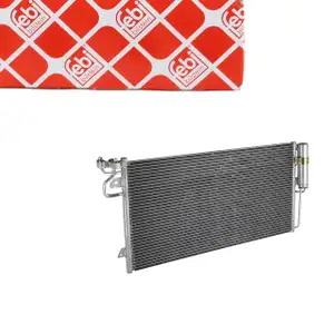 febi Kondensator Klimaanlage + Trockner f&uuml;r FORD Focus 3 4 Grand/C-Max 2 Kuga 2 1856995