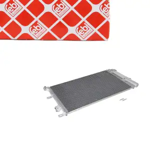 febi 198906 Air Conditioning Condenser + Dryer for JAGUAR S-Type 2 XF 1 C2Z9461