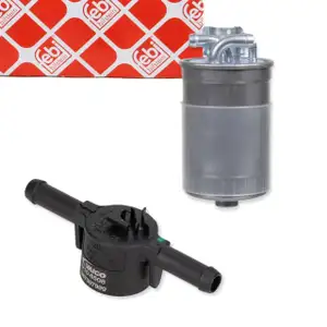 FEBI Kraftstofffilter + Ventil VW Passat B5.5 AUDI A4 B6 B7 A6 C5 SKODA Superb 1 2.5 TDI