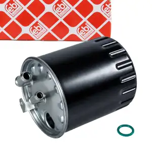 febI Kraftstofffilter Dieselfilter für MERCEDES-BENZ W169 W204 S204 W212 OM640/642 OM651