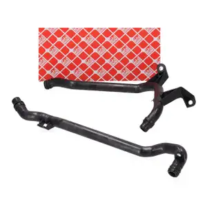 2x febi K&uuml;hlwasserrohr f&uuml;r BMW 3er E46 5er E39 7er E38 X3 E83 X5 E53 Z3 Z4 E85 M52 M54