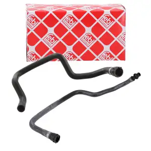2x febi K&uuml;hlwasserrohr f&uuml;r BMW 5er E39 520i 523i 525i 528i 530i M52 M54 ab 09.1998