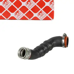 febi 198122 Ladeluftschlauch Turboladerschlauch f&uuml;r AUDI A4 B7 2.0 TDI rechts 8E0145790M