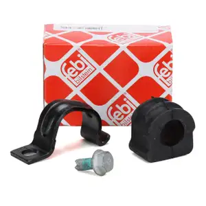 febi PROKIT Stabilisatorlager 18mm + Halterung für VW Golf 4 8L1 Leon Octavia 1 vorne