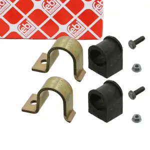 2x febi Stabilisatorlager 25mm + Halter f&uuml;r MERCEDES Sprinter 901-904 VW 25-35/46 2 vorne