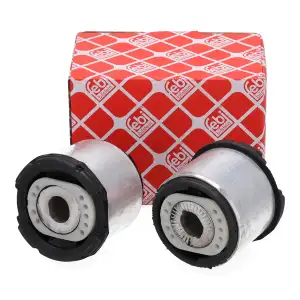 2x febi 30974 Lagerung Hinterachslager Tonnenlager Buchse f&uuml;r AUDI A6 4F hinten 4F0505145A