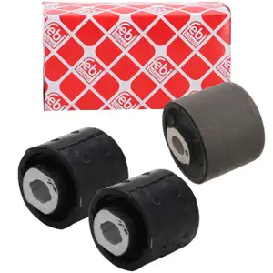 3x febi Achsk&ouml;rperlager f&uuml;r BMW 3er E46 X3 E83 Z4 E85 E86 Hinterachse