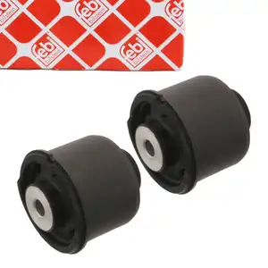2x febi 34748 Achsk&ouml;rperlager Achslager Hinterachslager f&uuml;r FORD 6 MK6 hinten 1805815