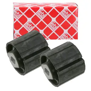 2x febi Lagerung Differential f&uuml;r BMW E8-881 E90-90 X1 E84 Hinterachse vorne mitte 6760287