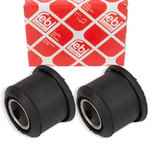 2x febi 08002 Querlenkerlager f&uuml;r MERCEDES S-Klasse W126 C126 Vorderachse vorne 1263335414