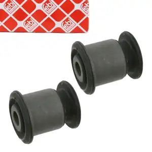 2x febi Querlenkerlager f&uuml;r VW Transporter Multivan T5 Vorderachse vorne unten 7H0407183