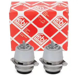 2x FEBI Motorlager für PORSCHE CAYENNE 92A VW TOUAREG 7P 3.0 V6 TSI 3.6 V6 FSI