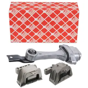 febi Motorlager Set f&uuml;r VW Golf 4 Bora AUDI A3 8L1 SKODA Octavia 1 1.9 TDI 90/110 PS
