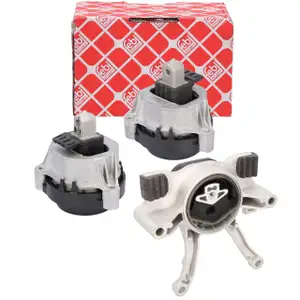 2x febi Motorlager + Getriebelager f&uuml;r BMW G30 G31 520i 530i G32 630i G11 G12 730i B48