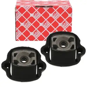 2x febi Motorlager f&uuml;r MERCEDES W123 S123 C123 250 280 220D 300D M110 M123 OM615 OM617