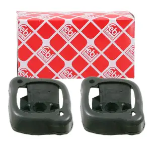 2x febi Motorlager Motorhalter f&uuml;r MERCEDES-BENZ S-Klasse W116 280S 280SE 280SEL M110