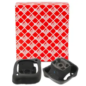 2x febi Motorlager Motorhalter f&uuml;r MERCEDES W123 200D OM615 240D OM616 ab Fgst. vorne