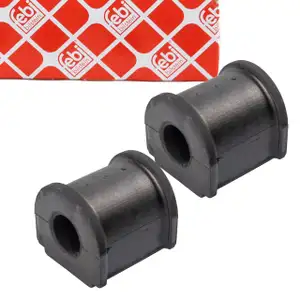 2x febi 15608 Stabilisatorlager Stabilager f&uuml;r IVECO Daily 2-3 hinten 093803961
