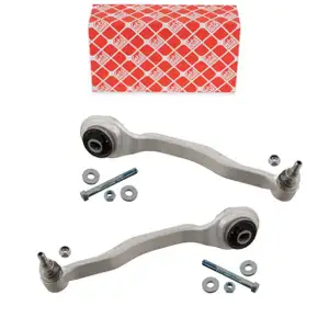 2x febi Querlenker f&uuml;r MERCEDES E-Klasse W211 S211 CLS C219 R230 Vorderachse vorne unten