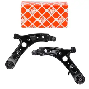 2x febi Querlenker Radaufh&auml;ngung + Traggelenk f&uuml;r HYUNDAI i30 GD KIA Pro/Cee'D JD vorne