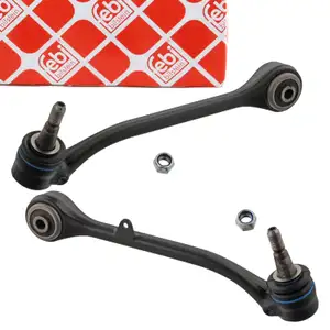 2x febi 26137+26138 Querlenker Lenker Schubstange f&uuml;r BMW X3 E83 Vorderachse hinten unten