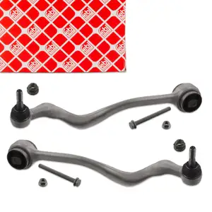 2x febi PROKIT Querlenker Radaufh&auml;ngung f&uuml;r BMW 5er E39 520-530i 520-530d Vorderachse oben
