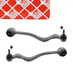 2x febi Querlenker + Traggelenk f&uuml;r BMW 5er E39 520-530i 520-530d vorne oben