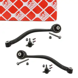 2x febi PROKIT Querlenker + Traggelenk f&uuml;r BMW X3 F25 X4 F26 Vorderachse vorne unten