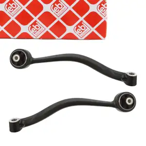 2x febi Querlenker Schubstange f&uuml;r BMW X3 F25 X4 F26 Vorderachse vorne unten