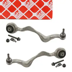 2x febi PROKIT Querlenker f&uuml;r BMW 1er E81-88 3er E90-93 X1 E84 Z4 Vorderachse vorne unten