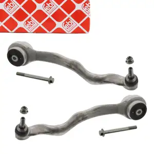 2x febi PROKIT Querlenker f&uuml;r BMW F20 F21 F22 F30 F31 F34 F32 F33 Vorderachse vorne unten