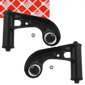 2x febi Querlenker Lenker f&uuml;r MERCEDES W202 S202 C208 A208 W210 S210 R170 vorne oben