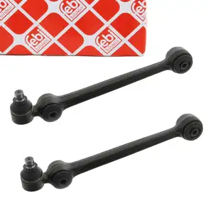 2x febi Querlenker + Traggelenk f&uuml;r VW Polo Derby 86 86C AUDI 50 vorne unten 861412026C
