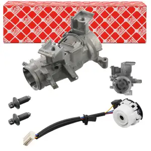 febi Lenkschloss + Z&uuml;ndschalter f&uuml;r VW Golf 6 Caddy 3 Eos SKODA Octavia 2 Superb 2