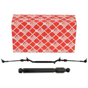 febi Steering Bar, Tie Rod, and Steering Damper for Mercedes SLK R170 200/230 (Front)