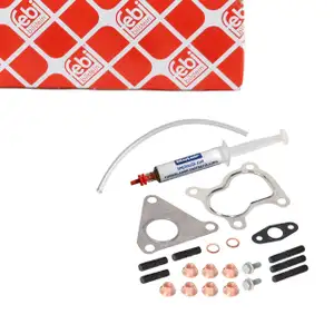 febi Montagesatz Dichtungssatz Turbolader f&uuml;r NISSAN Micra 3 Clio 2 Megane 2 1.5 dCi
