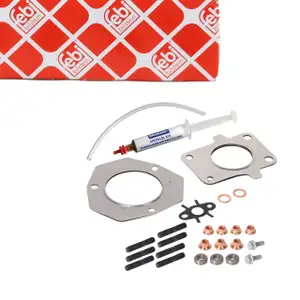 febi Montagesatz Lader Dichtungssatz f&uuml;r RENAULT Grand / Scenic 3 Megane 3 1.4 144157388R