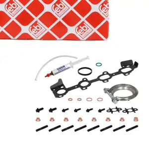 febi Turbolader Montagesatz RENAULT Captur 2 NISSAN Qashqai 2 NV250 1.5 dCi 140364316R