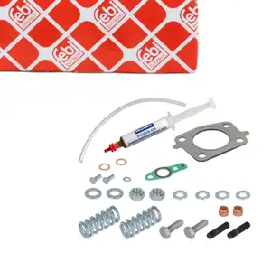 febi 190222 Montagesatz Lader Dichtungssatz Satz f&uuml;r MITSUBISHI Pajero L200 2.5D MR571366