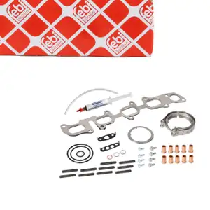 febi Montagesatz Lader Dichtungssatz f&uuml;r VW Passat B8 SKODA Superb 3 2.0 TDI 04L253039G
