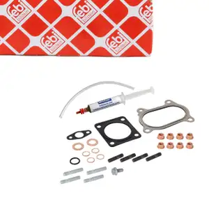 febi 190281 Montagesatz Lader Dichtungssatz für FIAT Bravo 2 Linea LANCIA Delta 3 1.4