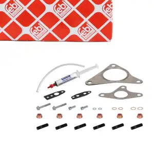 febi Montagesatz Lader Turbolader Satz f&uuml;r SUBARU Forester Legacy 4 5 Impreza Outback XV