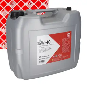 20L febi 195460 Motor&ouml;l 5W-40 C3 Motor&ouml;l BMW LL-04 MB 229.31/51 VW 502/505.00 dexos2