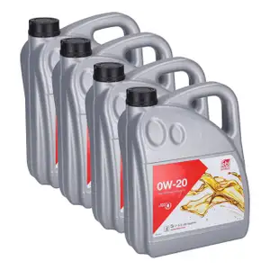 20L febi 177651 0W-20 Motor&ouml;l f&uuml;r ACEA C5 Porsche C20 Ford WSS-M2C956-A1 VW 508/509.00