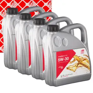 16L febi 101151 5W-30 Motor&ouml;l f&uuml;r Ford WSS-M2C913-C WSS-M2C913-D STJLR.03.5003