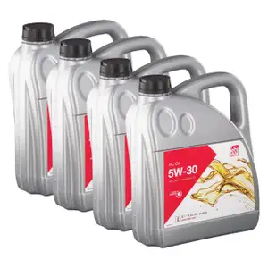 16L febi 108361 5W-30 Motor&ouml;l f&uuml;r MB 266.51/52 MB 229.31/51 RN0720 RN17 Fiat 9.55535-S4