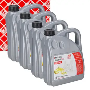 20L febi 198813 5W-40 Motor&ouml;l f&uuml;r BMW LL-01 MB 226.5/229.3/5 PSA B712296 VW 502/505.00