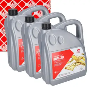 15L febi 194638 0W-30 Motor&ouml;l f&uuml;r BMW Longlife-04 MB 229.31/51/52 VW 504/507.00
