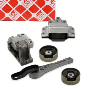 febi Motorlager Set f&uuml;r VW Passat B6 2.0 TDI 16V 140 PS BKP 2005-2010