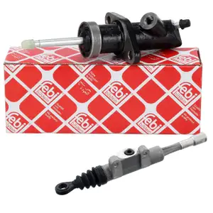 2x febi Nehmerzylinder + Geberzylinder Kupplung für BMW 3er 316-325i 318/325td bis 10.1994
